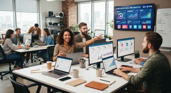 Top 5 agences de média social pour booster votre présence en ligne